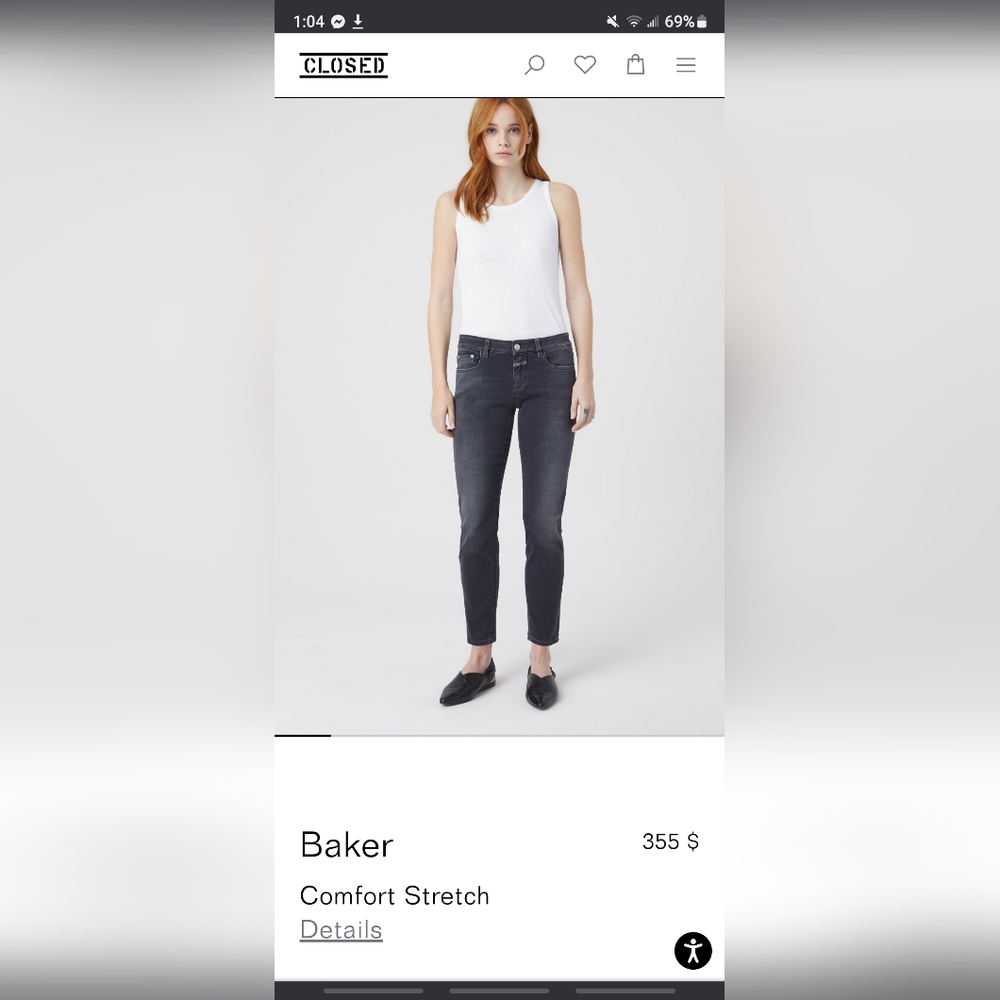 CLOSED black jeans